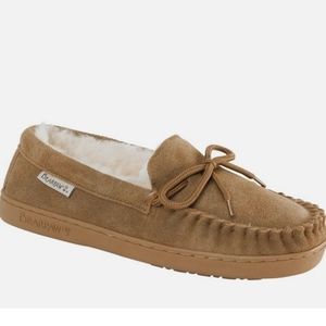 BEARPAW Men's Moc II Shearling Suede Slipper 12